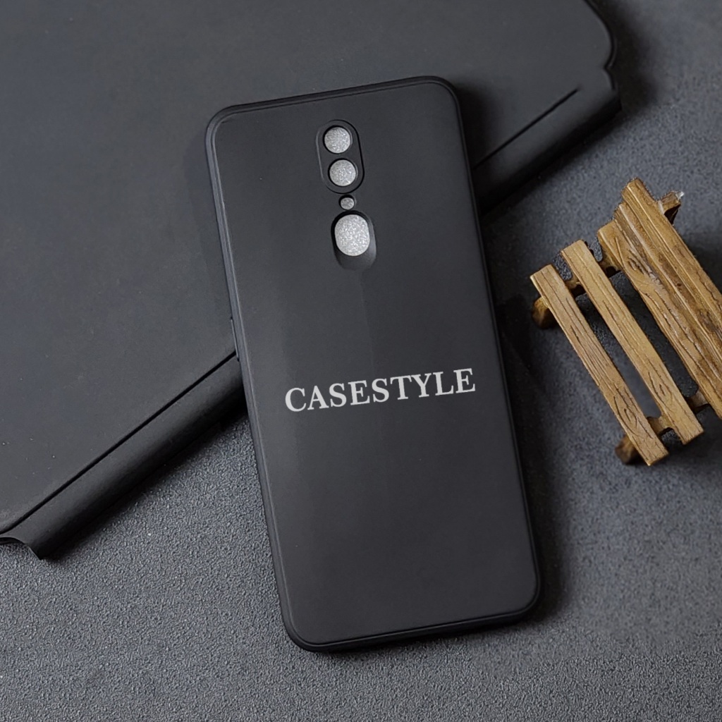 Case Oppo F11 Oppo F11 Pro Oppo F1S Oppo F5 Oppo F7 Oppo F9 Softcase Candy Macaron Square Black Polo