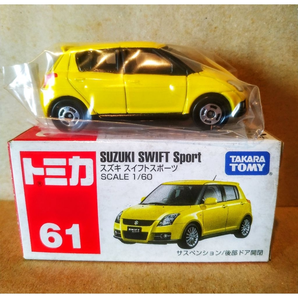 Tomica Suzuki Swift yellow