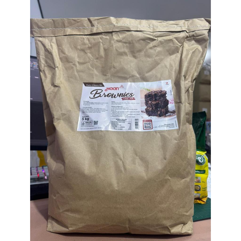 Brownies Premix Haan / Tepung Premix Brownies Haan / Haan Brownies - 1 Kg