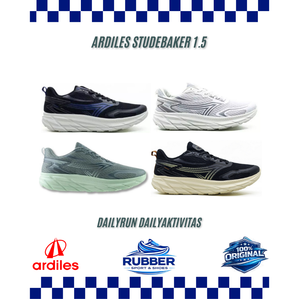 TERMURAH ARDILES STUDEBAKER 1.5 4 WARNA RUNNING DAILYRUN DAILYAKTIVITAS ORIGINAL SEKOLAH KERJA SEPAT