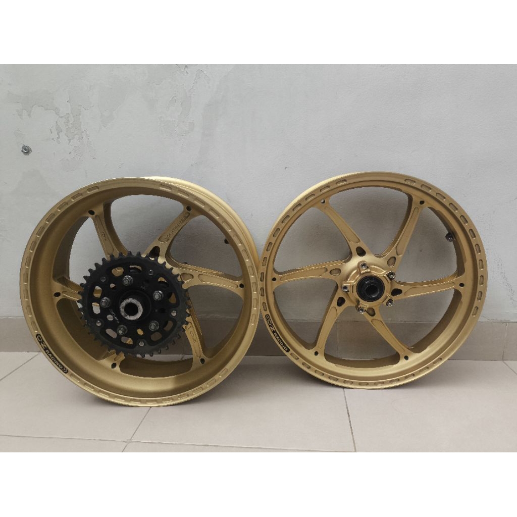 Velg Pelek OZ Racing Original Anodized Doff Gold Kawasaki ZX10R 2016-2025