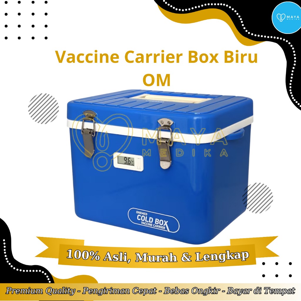 Vaccine Carrier Box Biru OM