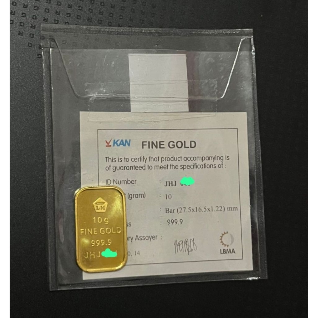 Logam Mulia LM Antam Retro 10 gram