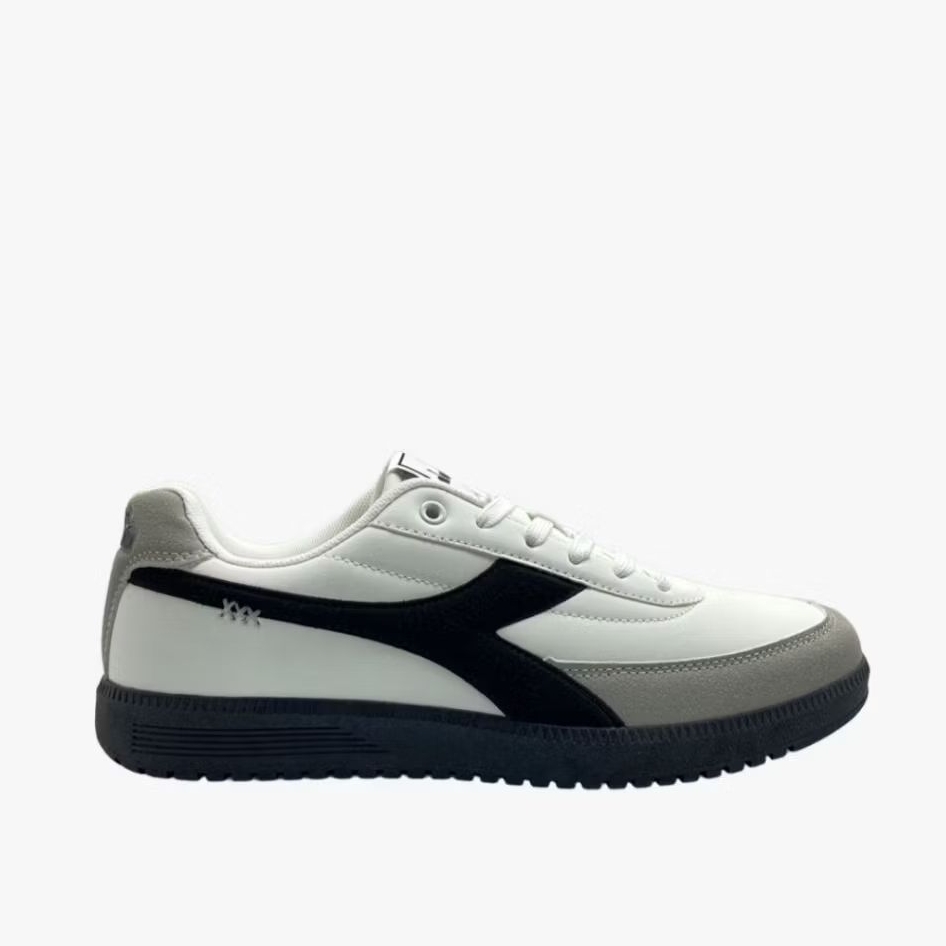 DIADORA REINZ MENS SNEAKERS SHOES - WHITE BLACK