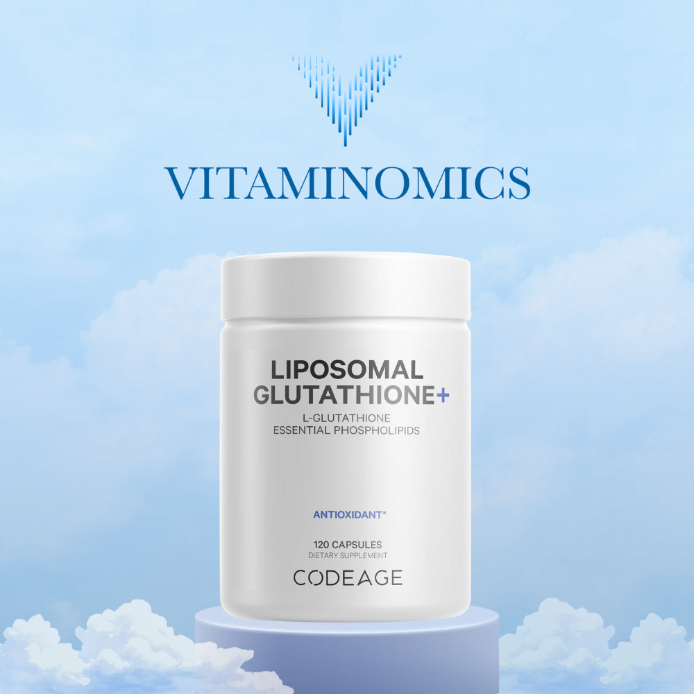 Codeage Liposomal Glutathione 250 mg | Suplemen Liposomal Glutathione Antioksidan