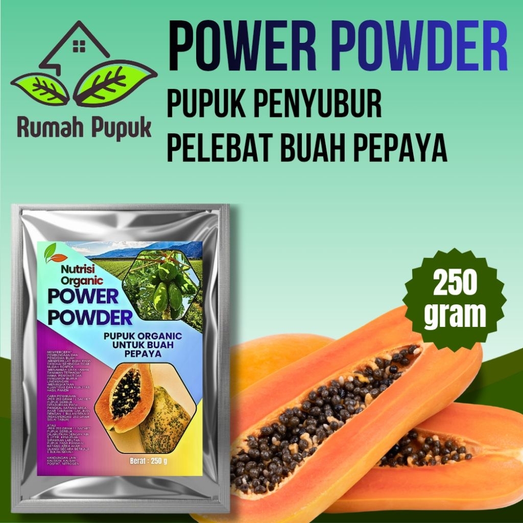 PUPUK NUTRISI ORGANIK PERANGSANG BUAH PEPAYA