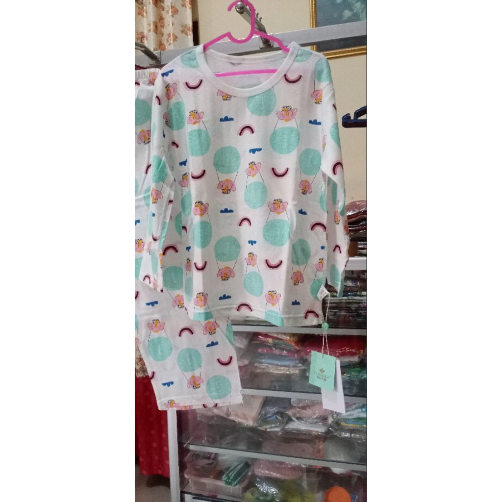 pp organik/baju tidur bolong bolong/pp anak 5 tahun//pp anak cewek/pp anak unisex