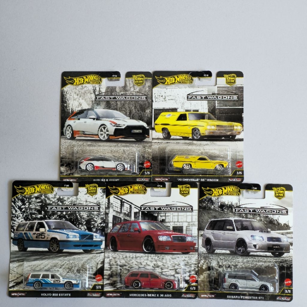 Hot Wheels Premium Fast Wagons
