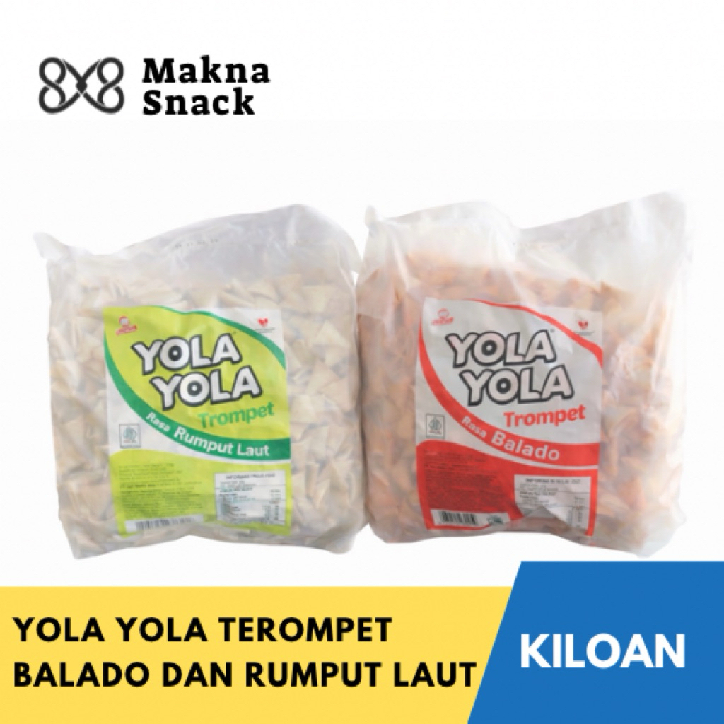 YOLA YOLA TEROMPET RASA BALADO DAN RUMPUT LAUT 1 KG DAN 500 GRAM