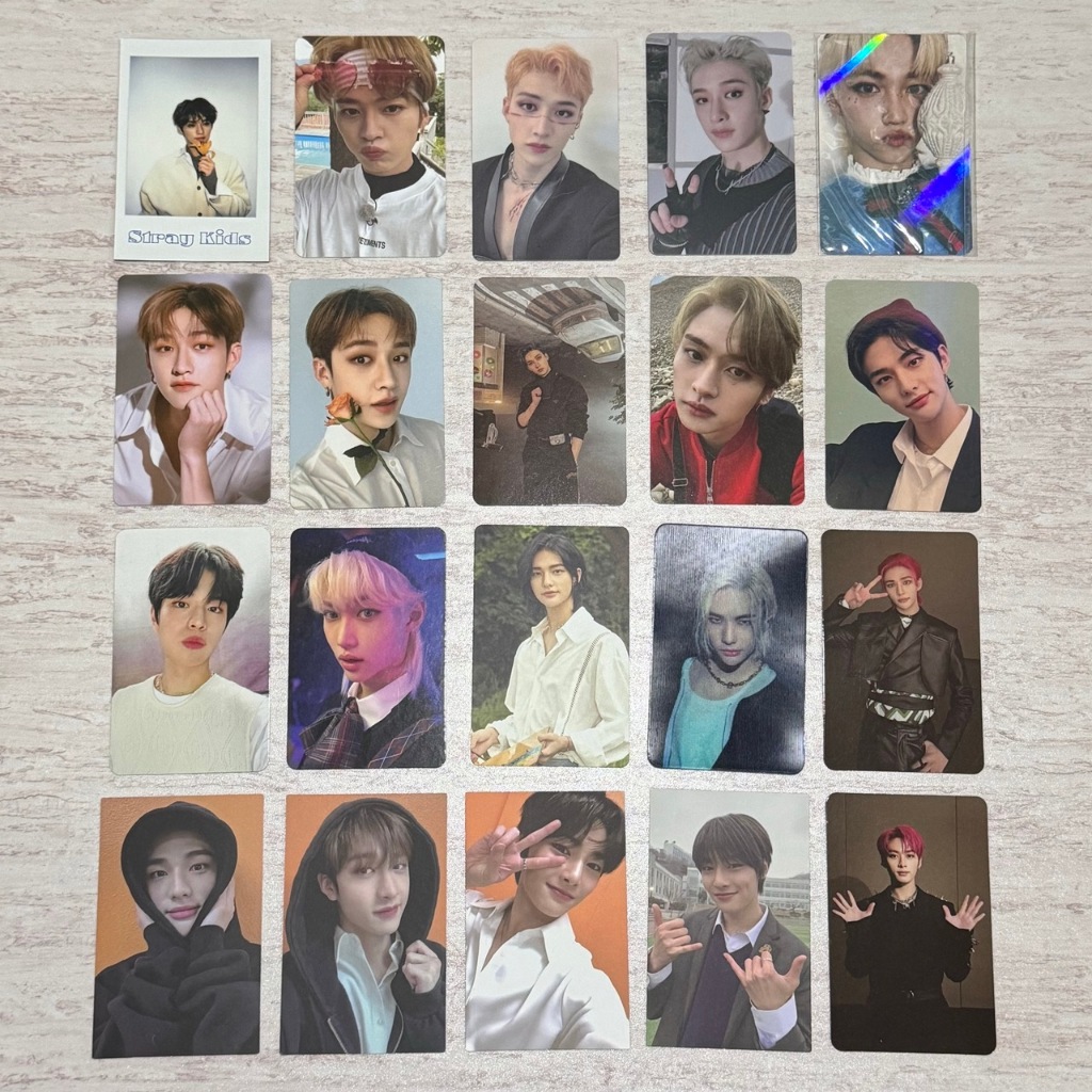 Stray Kids SKZ Photocard PC ordinary, noeasy, christmas evel, go live, nacific, hyunjin, i.n, bang c