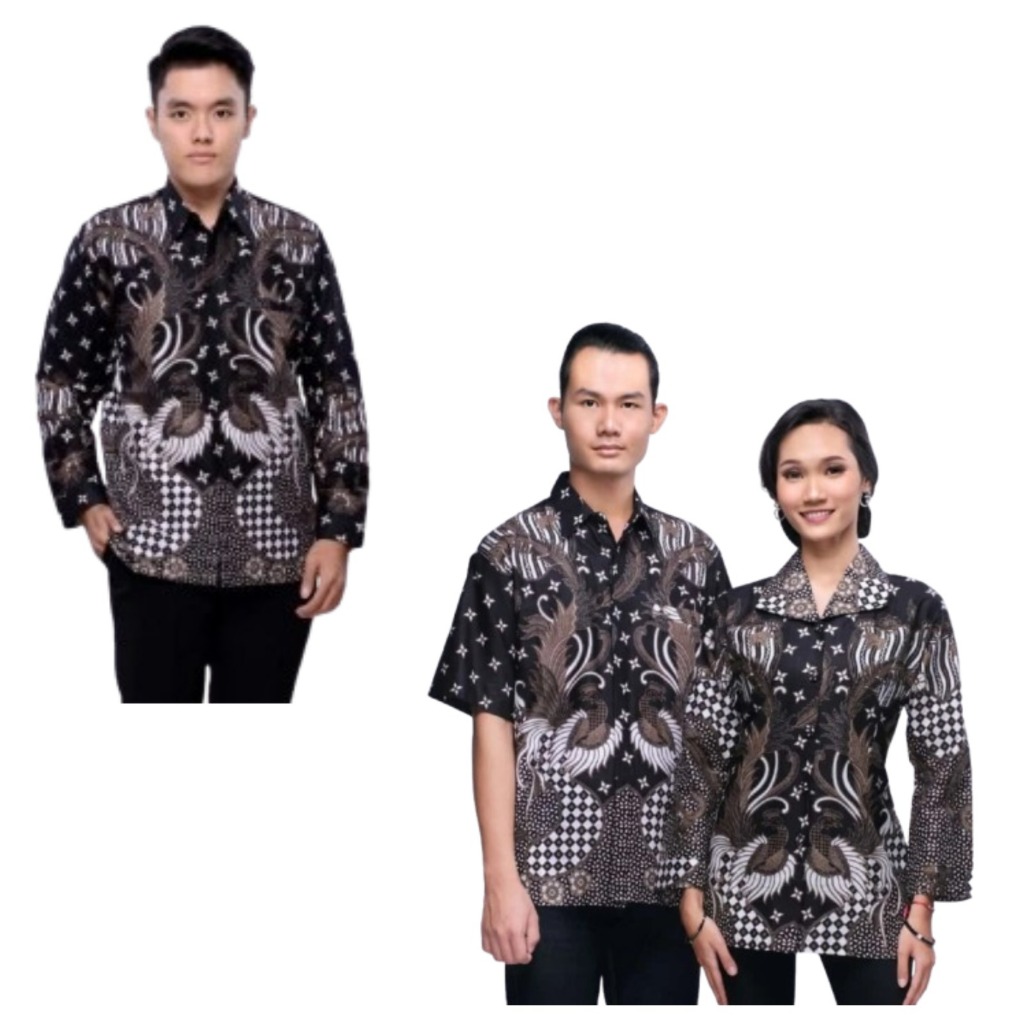 BATIK COUPLE BLUS BATIK JUMBO SARIMBIT CAUPLE BAJU BATIK BIG SIZE SERAGAM BLOUSE BATIK