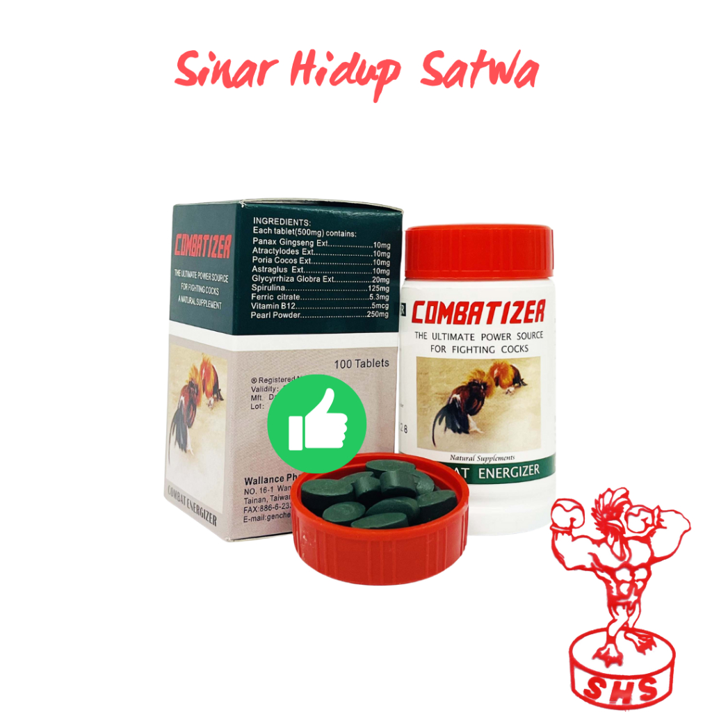 Combatizer obat doping ayam tablet