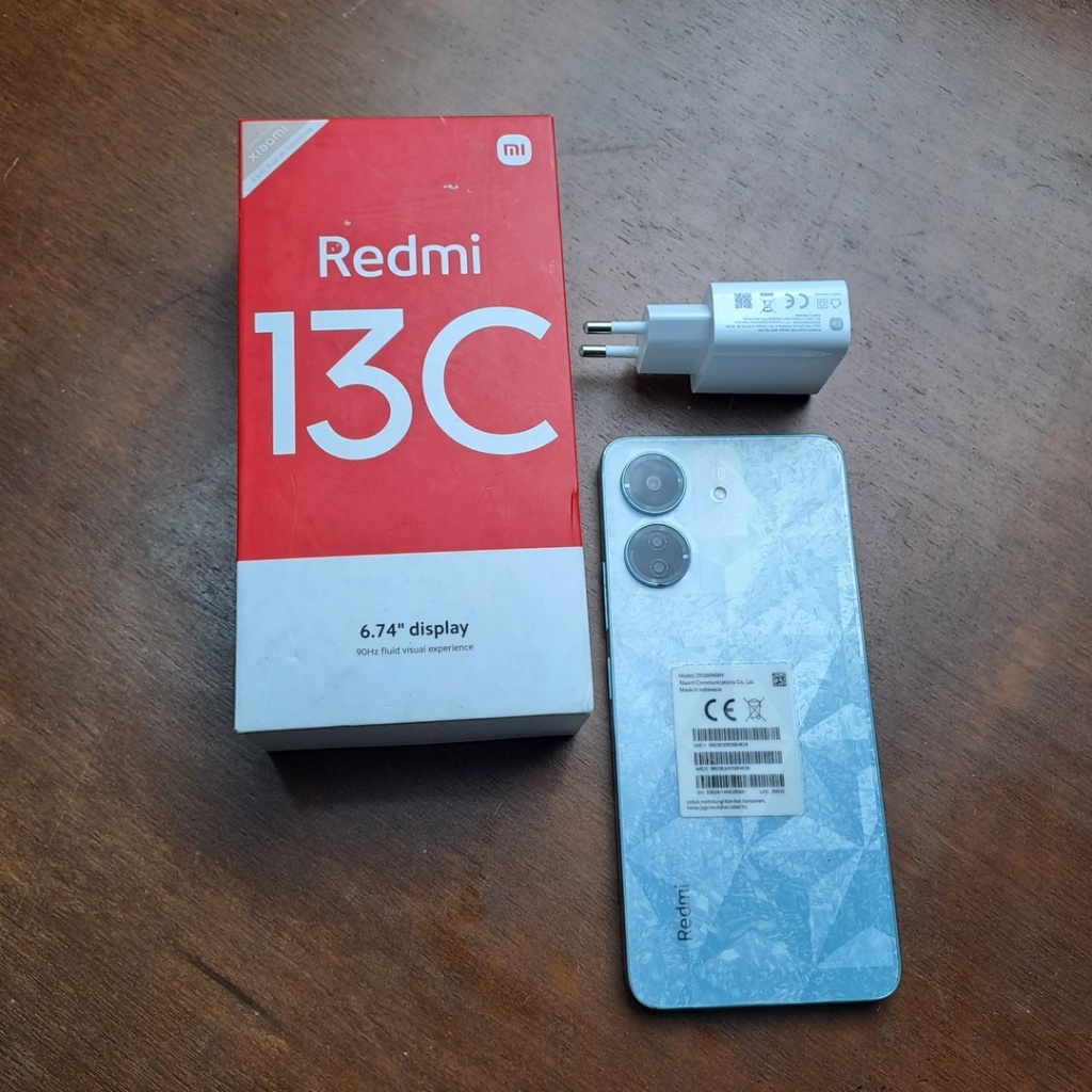 REDMI 13C SECOND FULLSET BERGARANSI