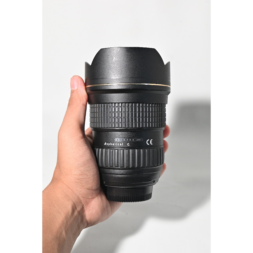 Lensa Ultra Wide Zoom Tokina 16 28mm f 2.8 Fulframe / Apsc