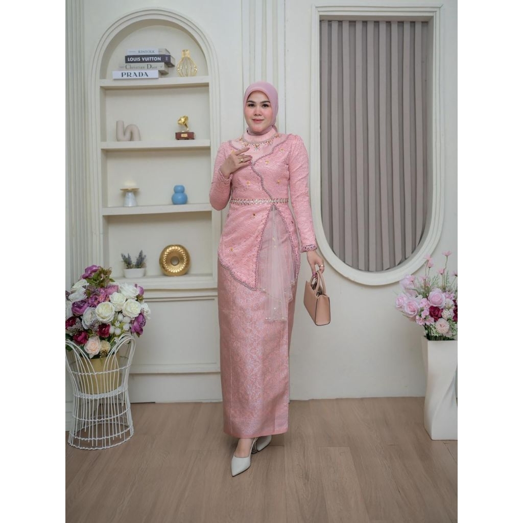 SETELAN KEBAYA SHILLA BALI MIX PAYET // KEBAYA MODERN // KEBAYA BRUKAT // KEBAYA PESTA // KEBAYA WIS