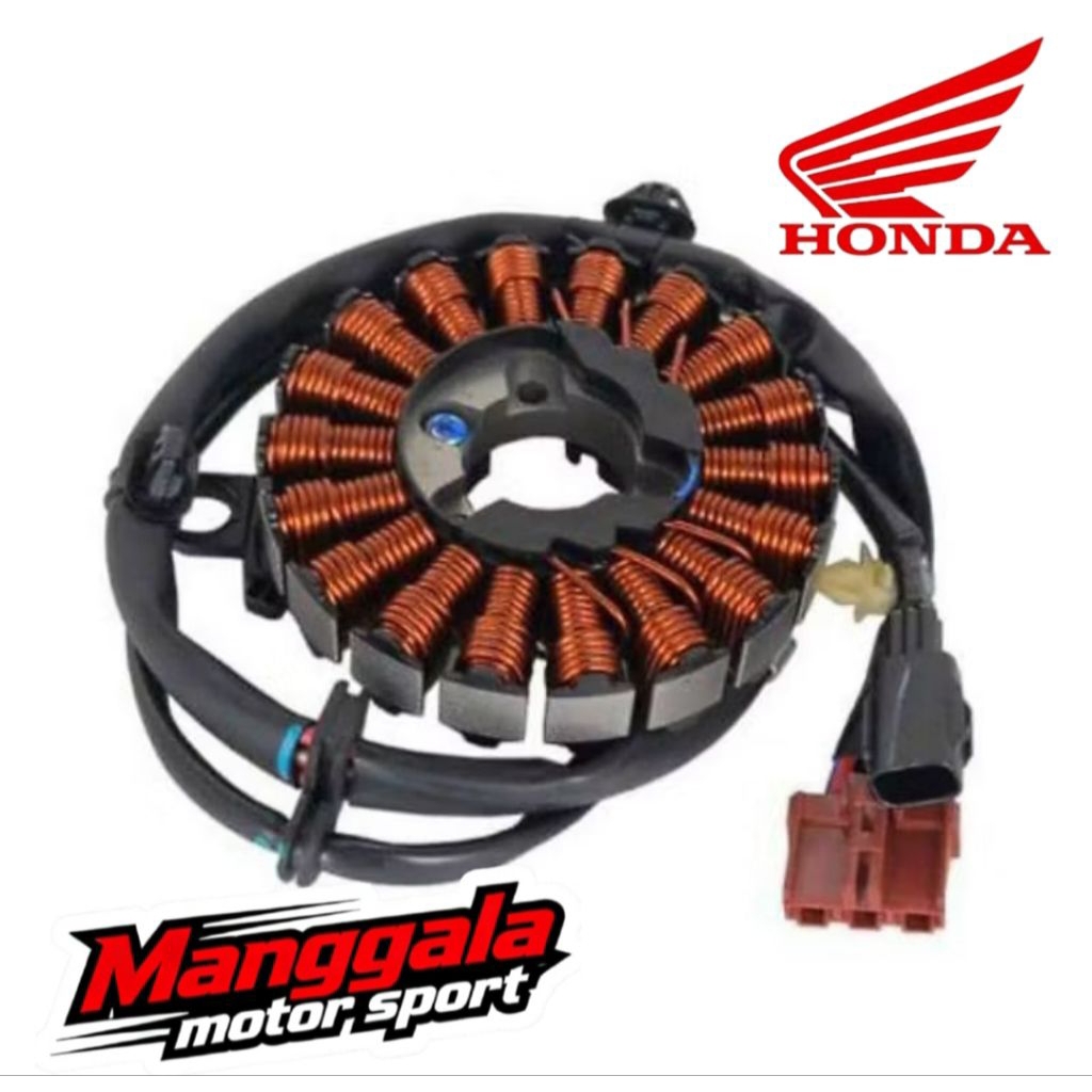 Spul Assy Stator Comp Asli AHM Scoopy (2020-2024) 31220-K2F-N01