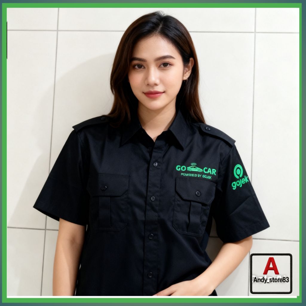 seragam kemeja GOCAR GOJEK