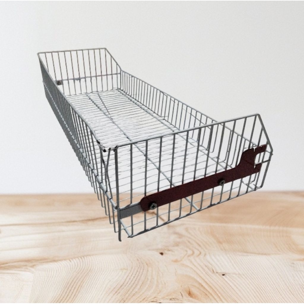 KERANJANG DAGANGAN TOKO DISPLAY (PENYOK)  /SERBA GUNA / EXTRA RAK TAMBAHAN KERANJANG  DAGANGAN  BESI