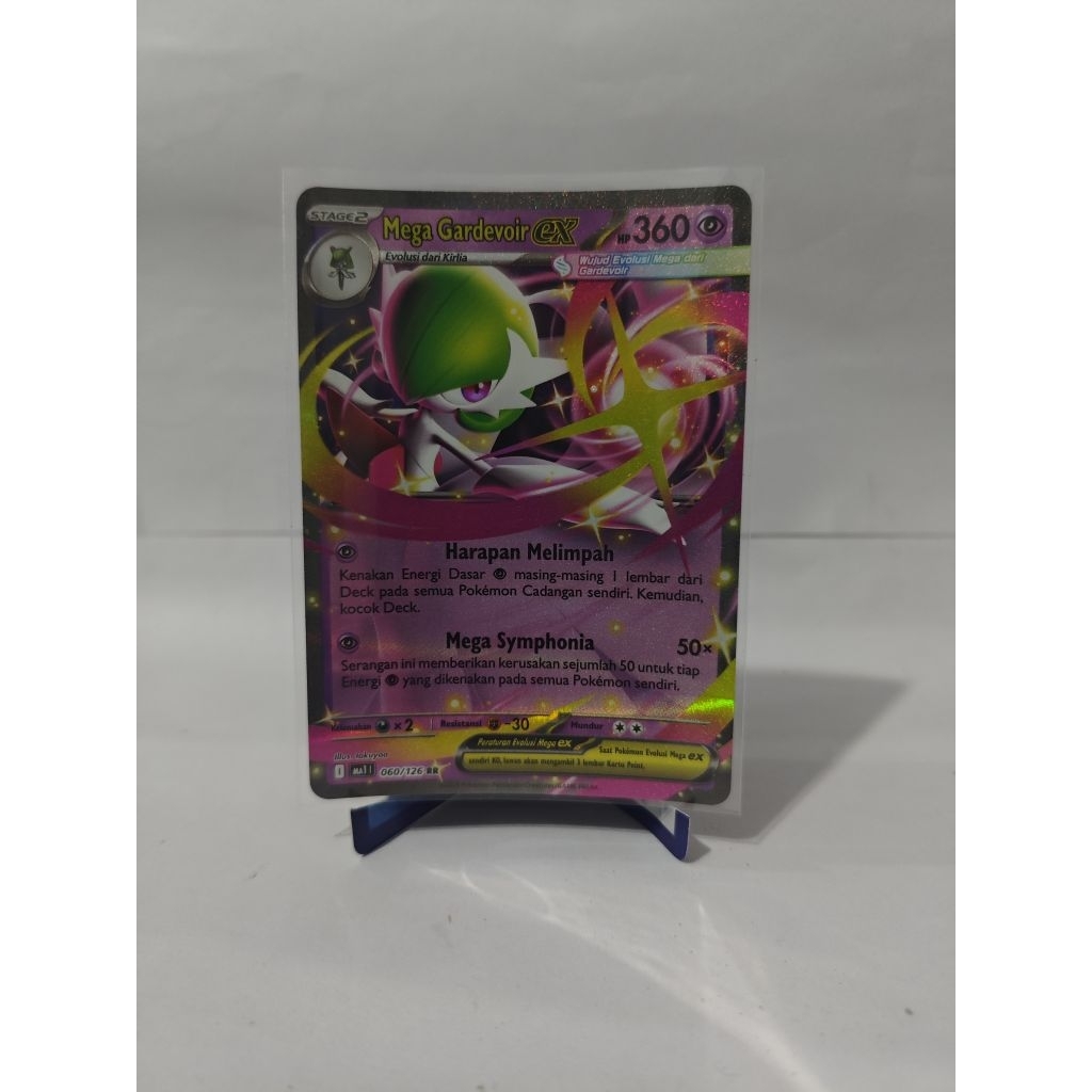 mega gardevoir rr tcg pokemon indonesia
