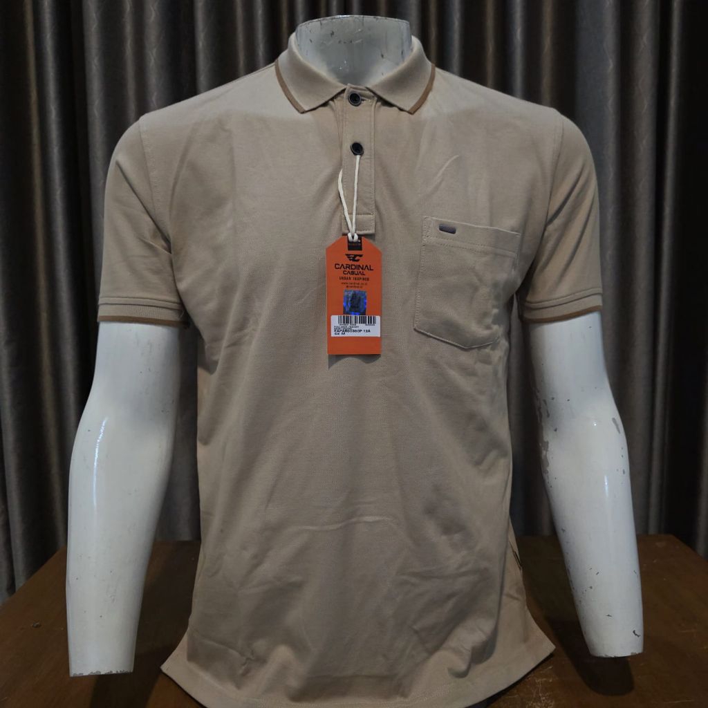 WANGKY CARDINAL JEANS ORIGINAL KAOS KERAH PRIA LENGAN PENDEK