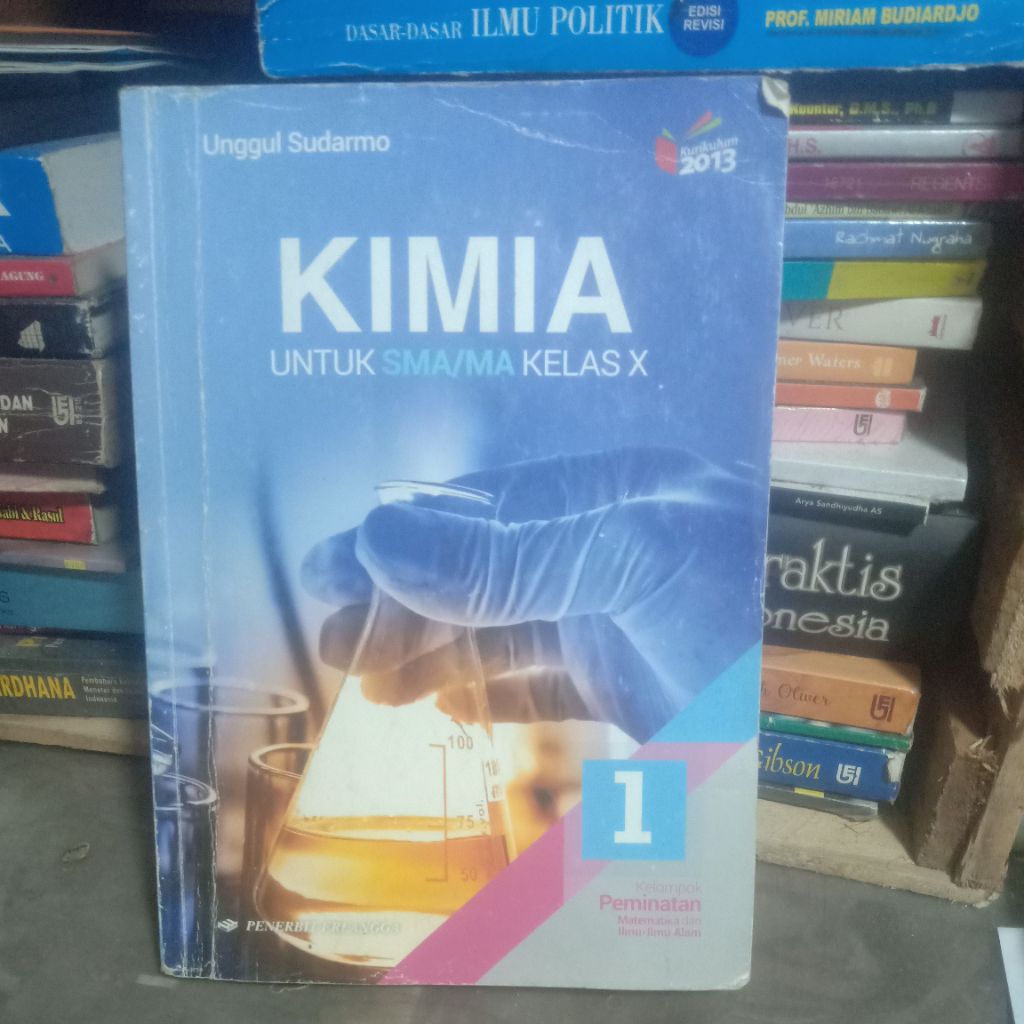 buku kimia untuk SMA/MA kelas 10 jilid 1