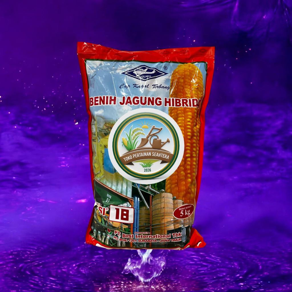 benih jagung hibrida bisi 18 kemasan 5 kg