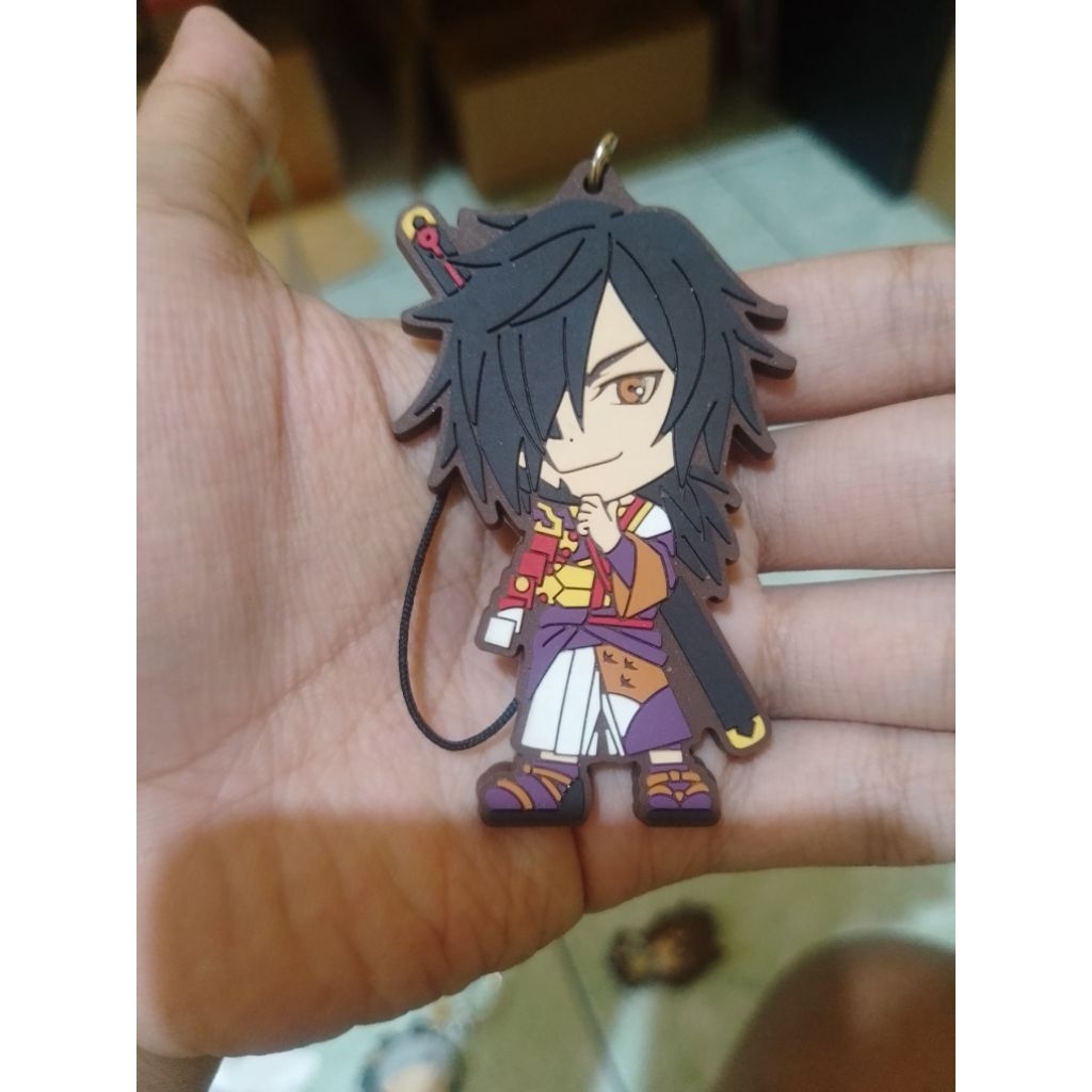Tales Of berseria Rokurou Rubber Keychain