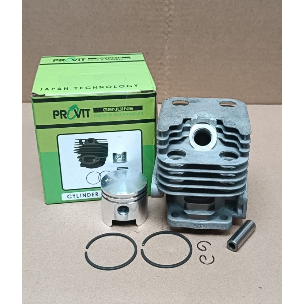 318/ 328 Cylinder Blok Mesin Potong Rumput 2 Tak