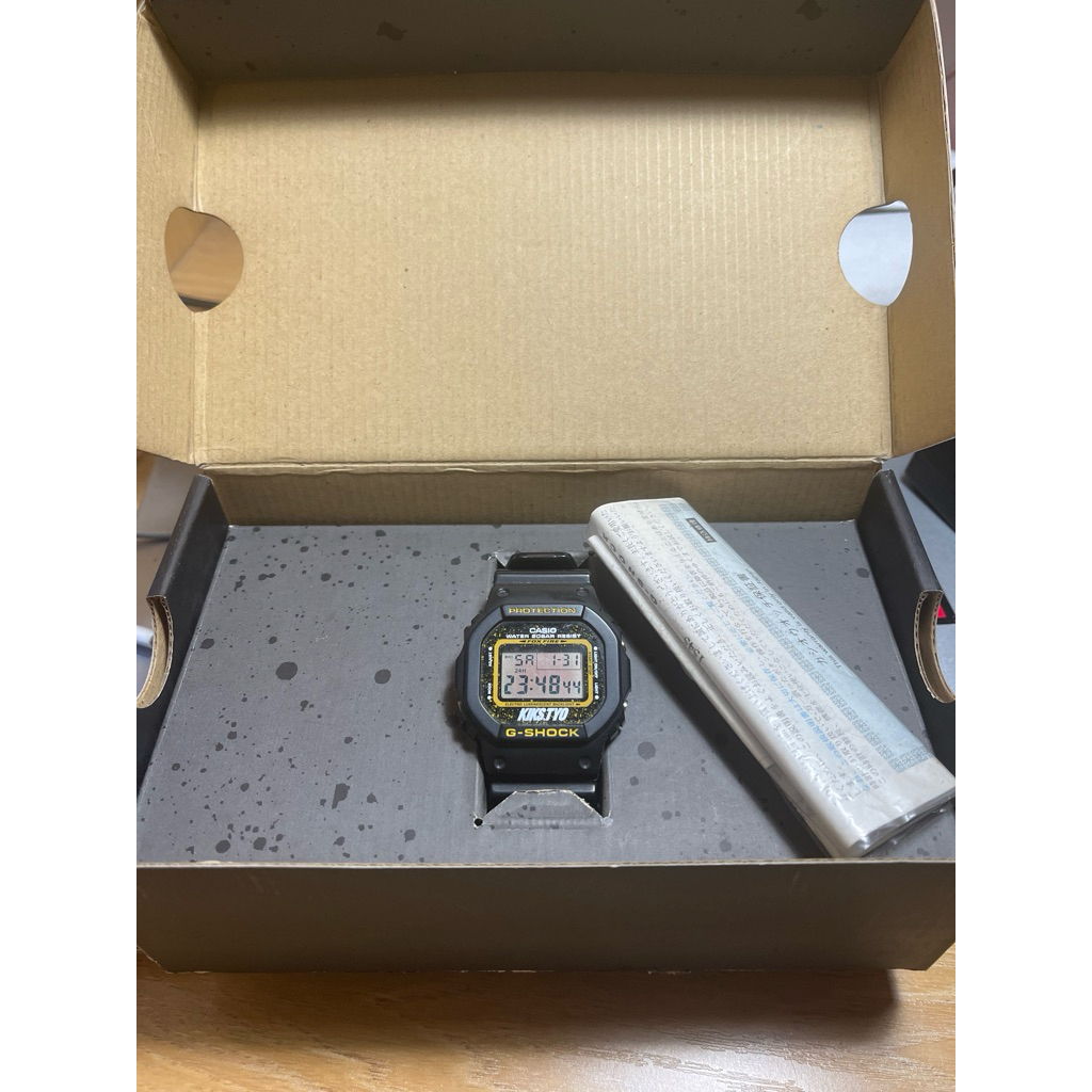 Gshock DW5600VT KIKSTYO JDM kuning rare