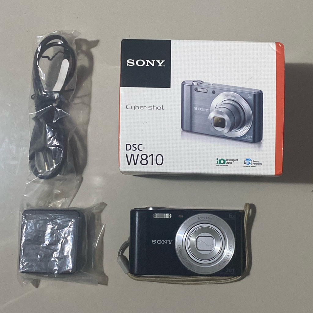 Sony DSC W810 Cybershoot Digicam Fullset