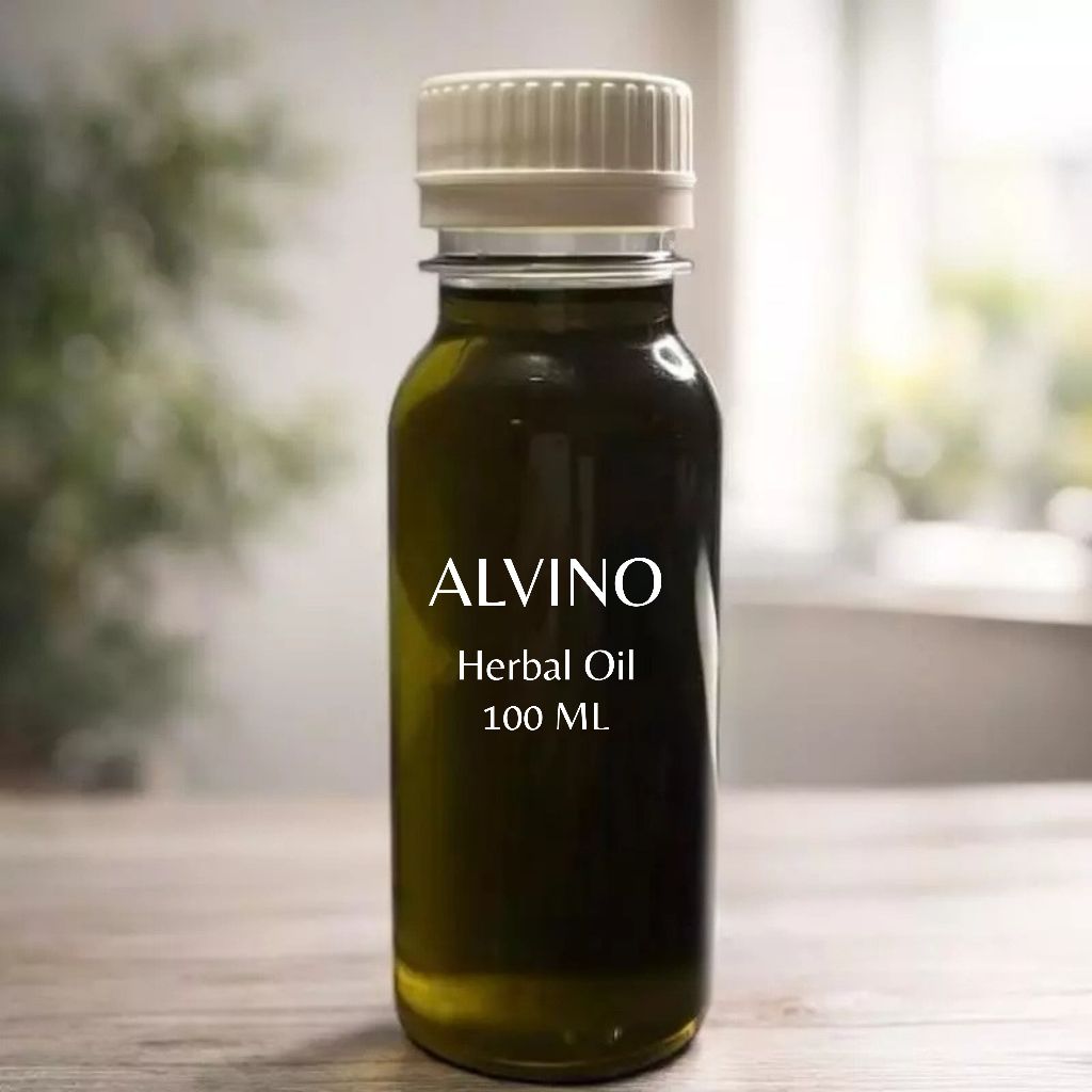 MINYAK ALVINO BIAK / MINYAK OLES ALVINO 100ML BERHOLOGRAM & SEGEL RESMI