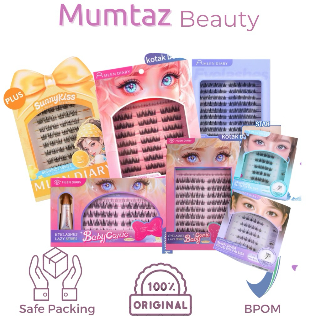 MLEN DIARY | Mlen Diary Bulu Mata Palsu Lem  Eyelash Extention
