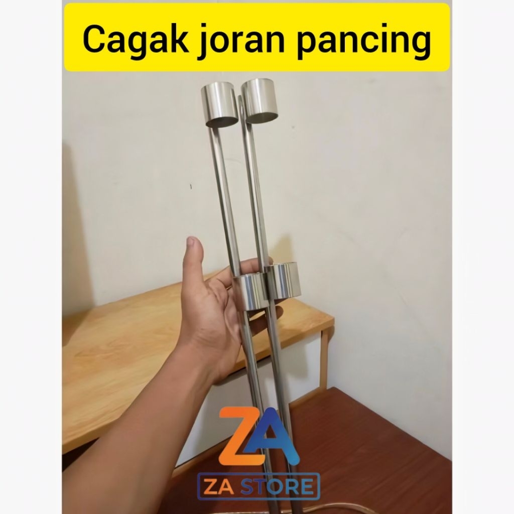 Cagak joran pancing stainless antikarat