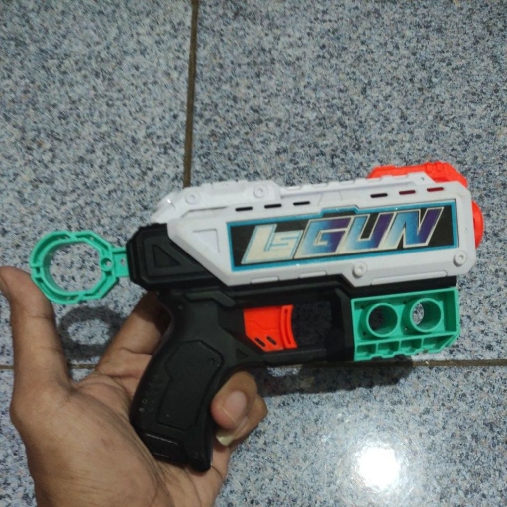 LsGun mirip Nerf normal mainan