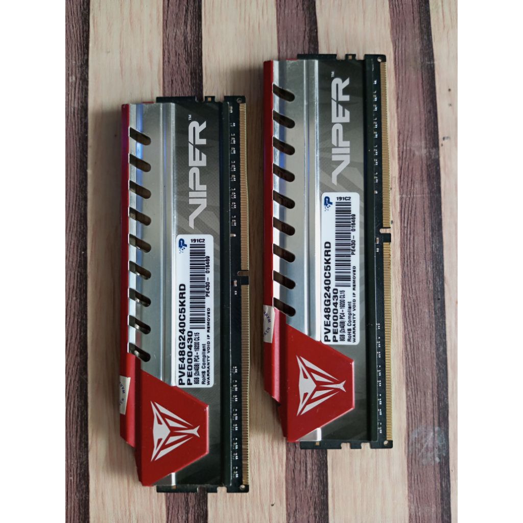 Ram 8GB DDR4 kit gaming (2x4GB)
