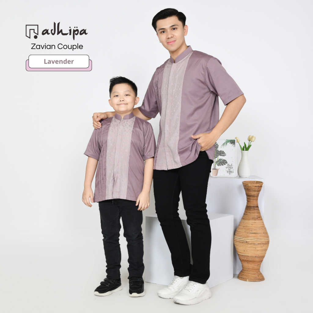 Koko Couple Ayah Anak Zavian Reborn Ungu Lavender