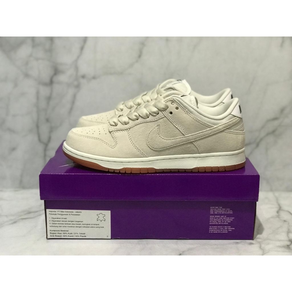 SALE Nike SB Dunk Low Pro B Pale Ivory Original Authentic Murah