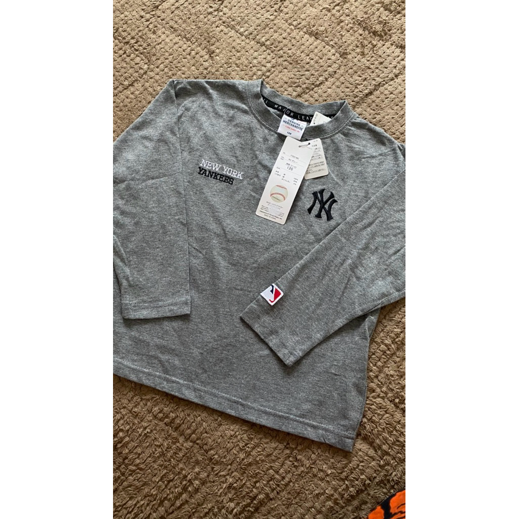 MLB Genuine Japan Kaos Lengan Panjang Anak Long Tshirt Unisex