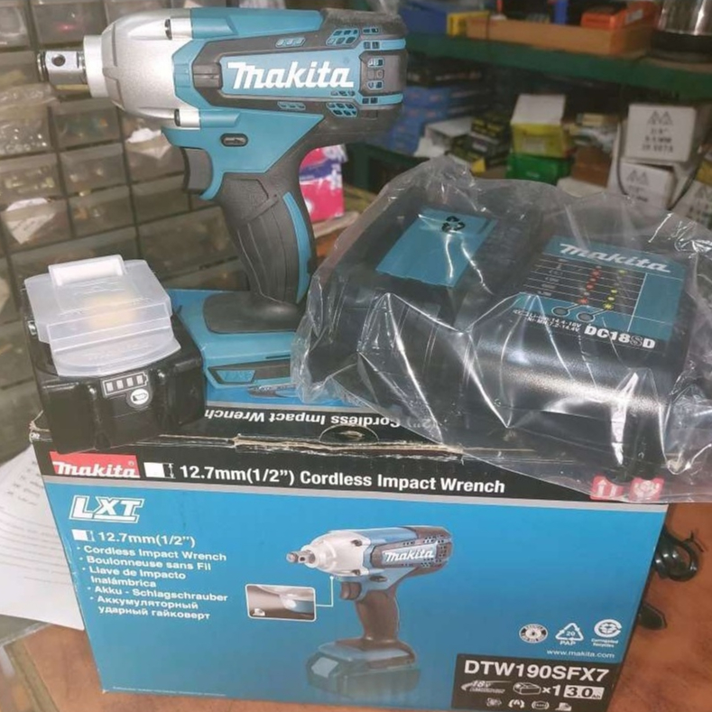 Mesin Cordless Impact Wrench Makita DTW190 DTW190