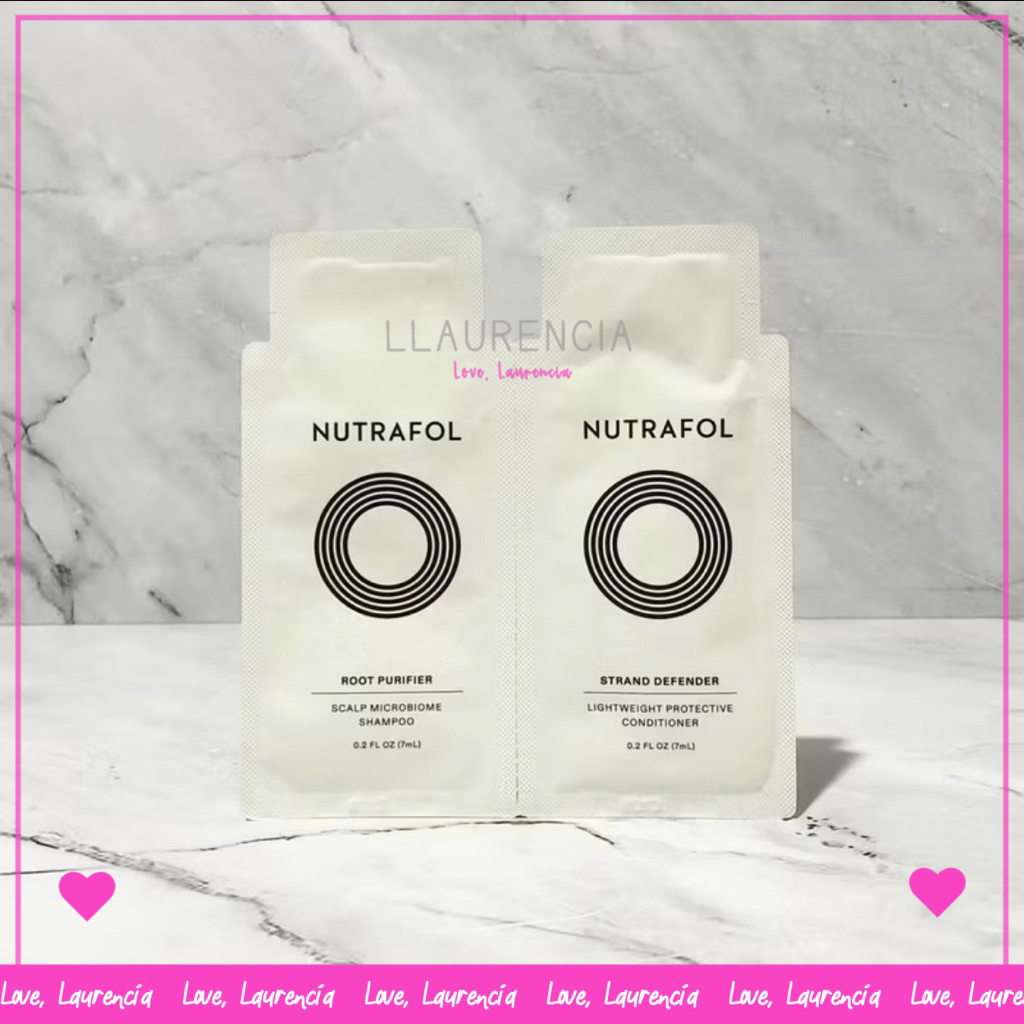 Nutrafol Root Purifier Scalp Shampoo for Thinning Hair + Strand Defender Lightweight Strengthening C