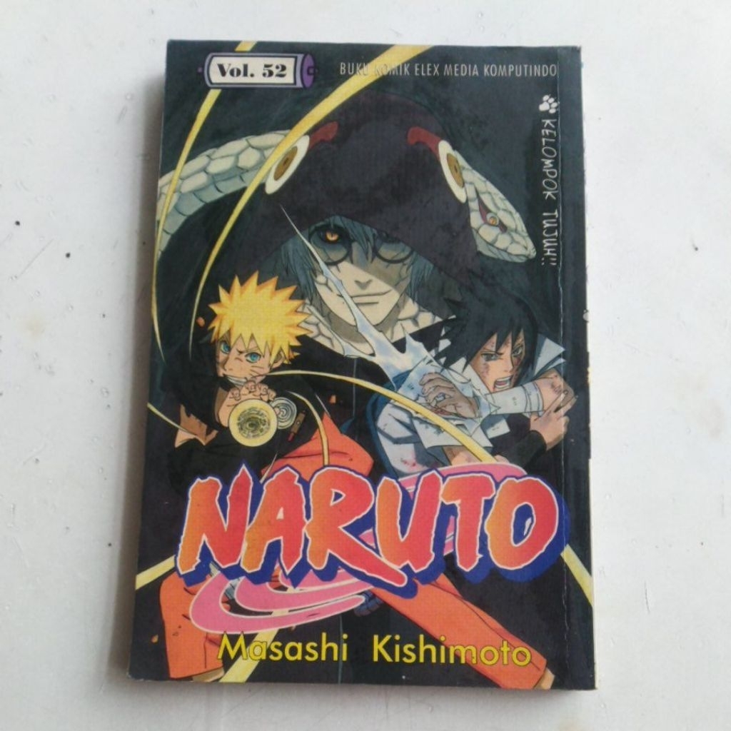 BUKU KOMIK NARUTO 52