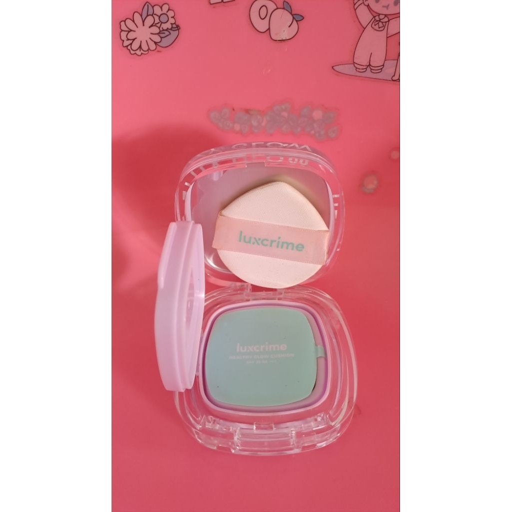 Cushion Foundation Luxcrime dengan Niacinamide untuk Kulit Cerah