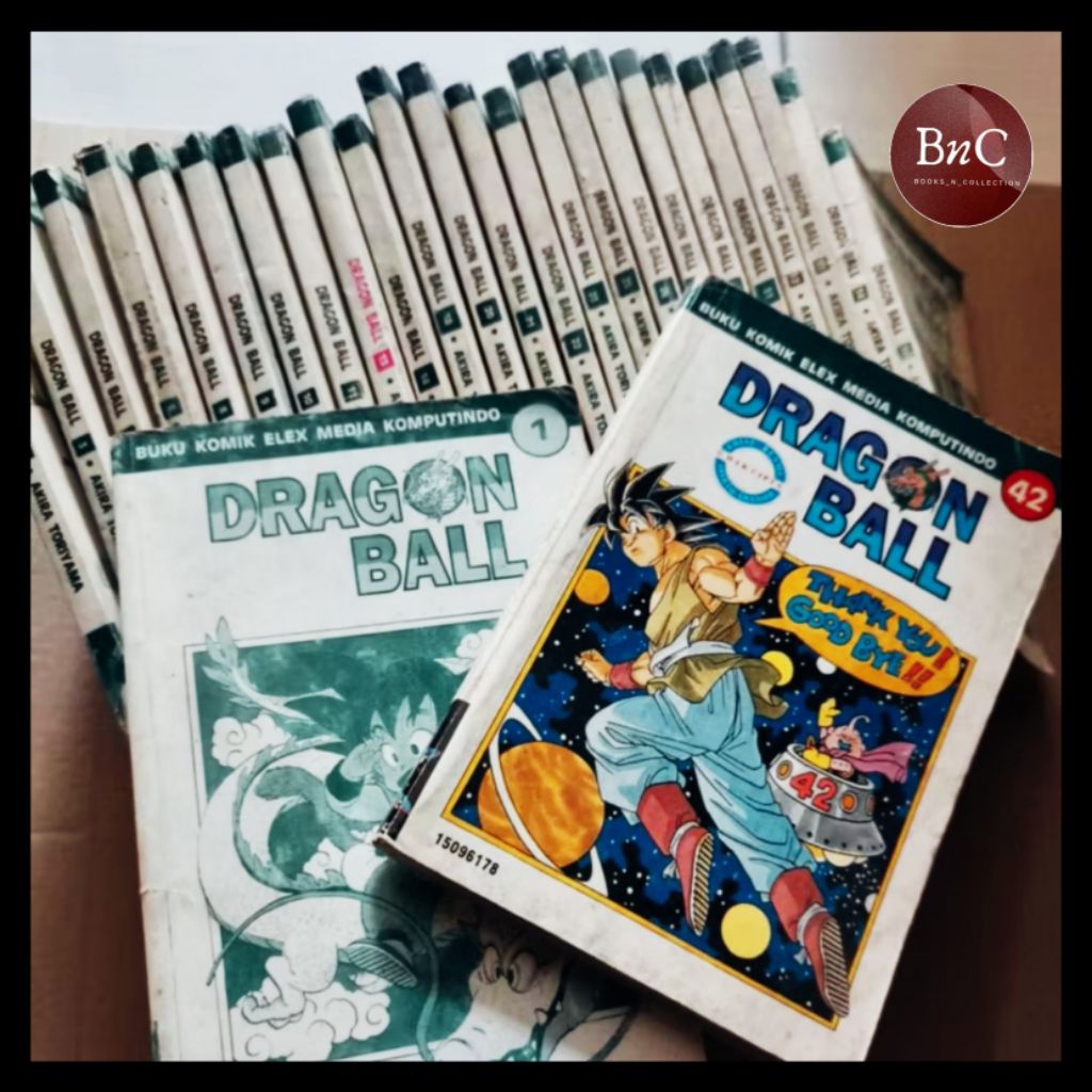 komik Dragon Ball preloved Dragonball cabutan