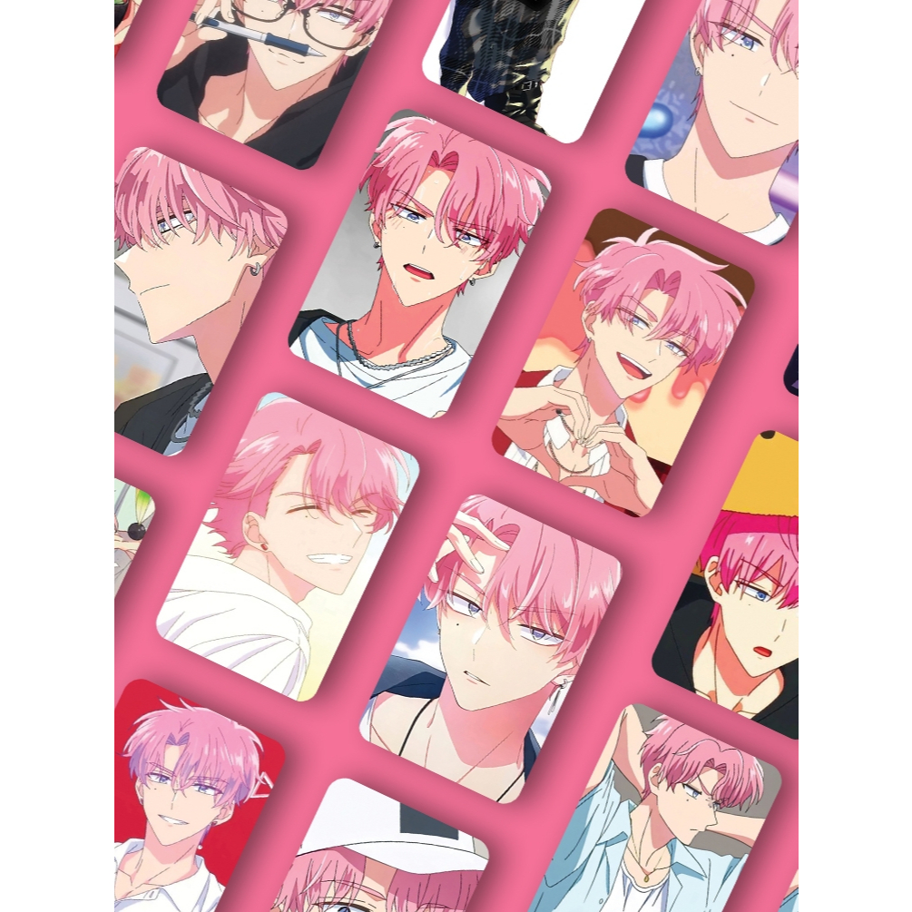 (22 pcs) Koleksi Lomocard / Photocard TAMON FUKUHARA F/ACE Part 3 black and white & colored mix, Ani