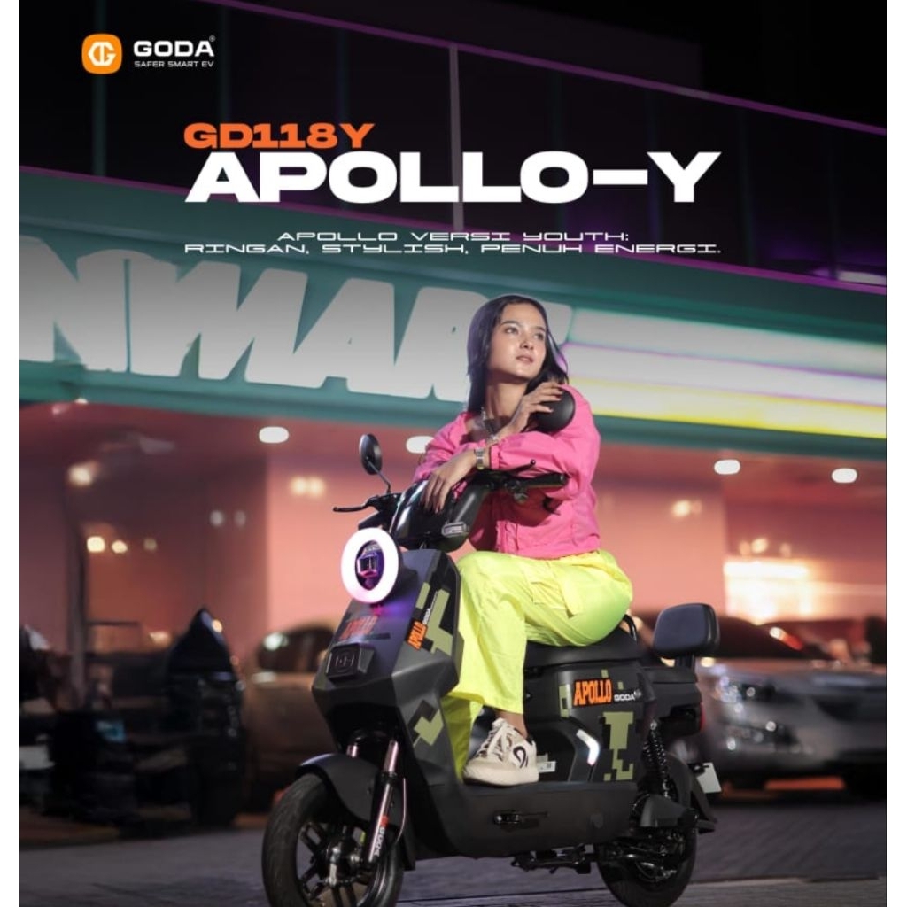 PROMO SEPEDA LISTRIK GODA 500 watt- Khusus Belitung