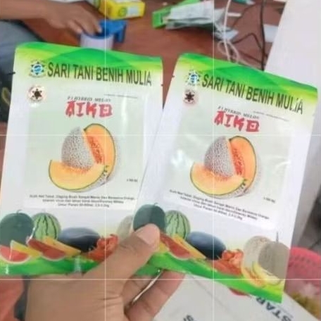 Benih Melon AIKO SARI TANI isi 500butir Setara Dengan DELON 65