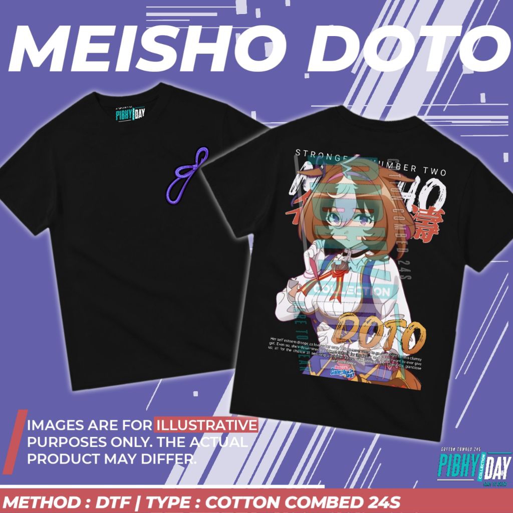 T-Shirt Kaos Baju Meisho Doto uma musume: Cinderella Gray