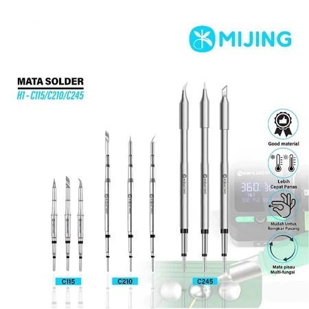 Mijing H1 Soldering Station Mata Solder Station Soldering Iron Tip Mata Solder C115K C115I C115IS C2