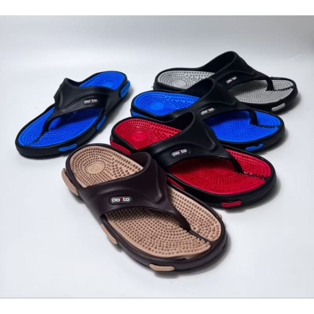 Sandal jepit porto terbaru - sandal casual -sandal pria wanita