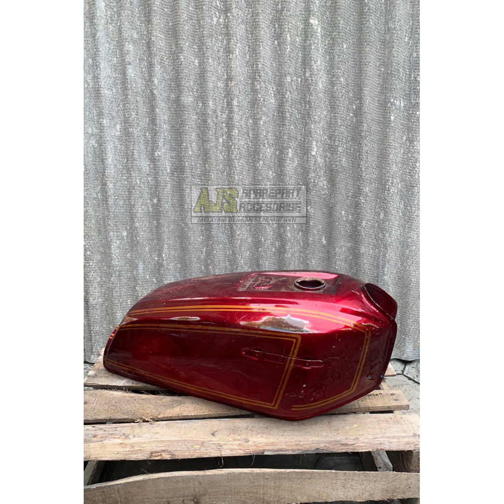 Tangki GL100 cat bladus merah tinggal pakai